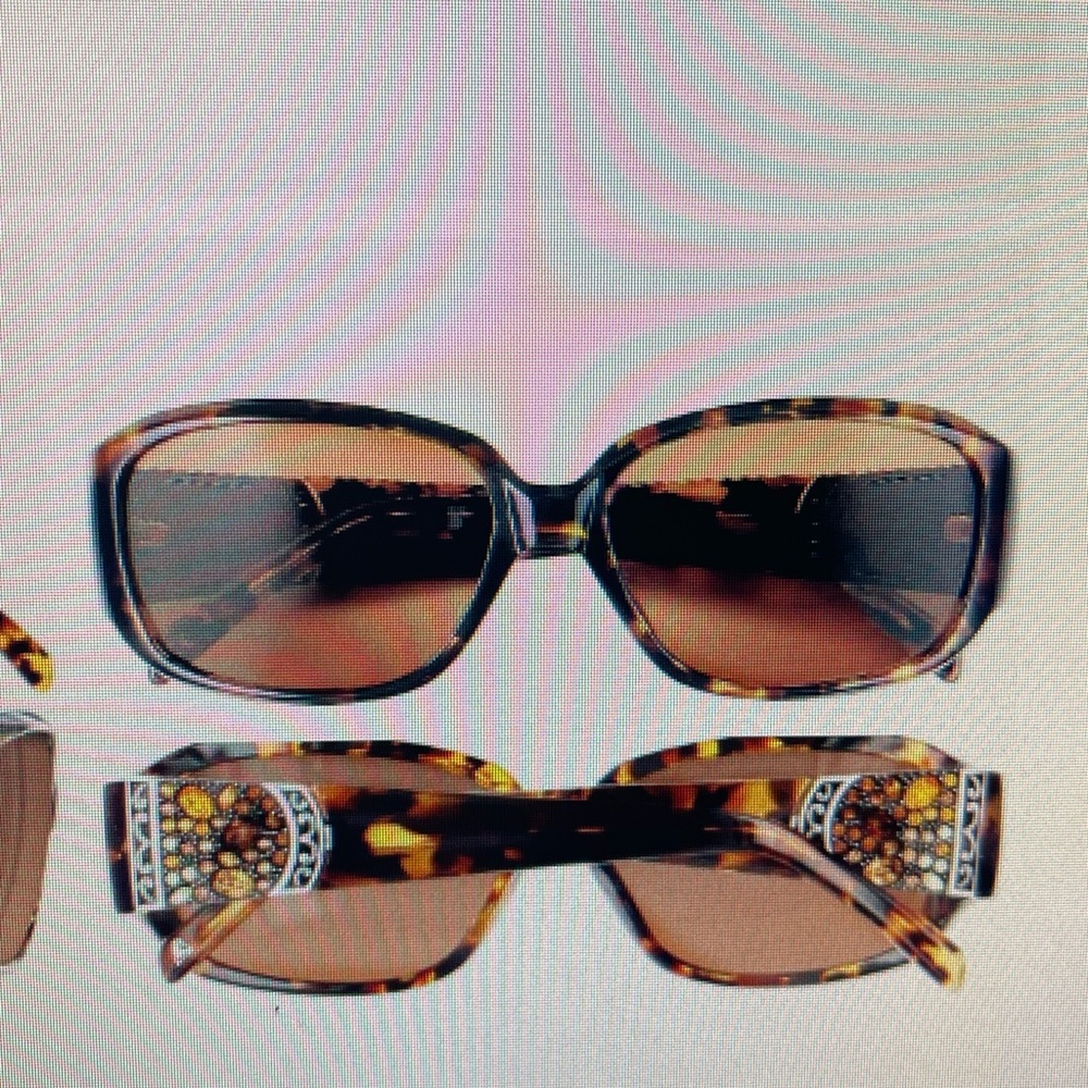 Brighton "Crystal Voyage "sunglasses and signature Brighton  metal case